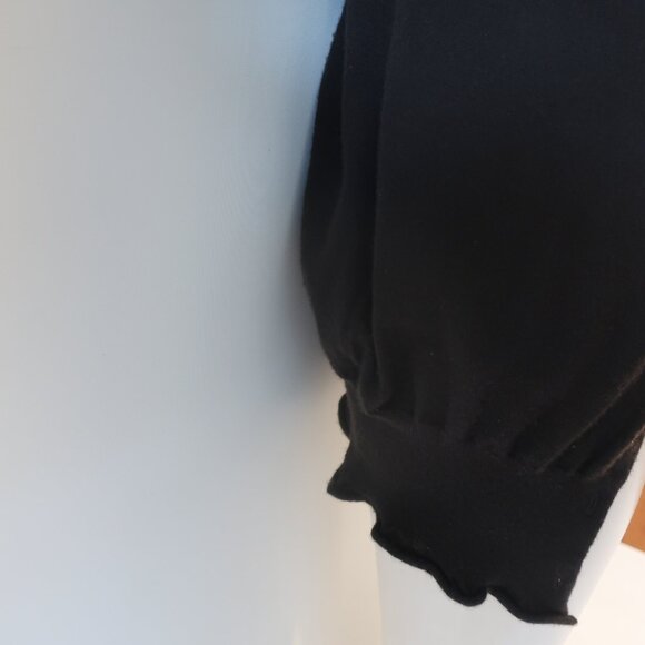 Womens Yigal Azrouel Brown 2Pc Set Cashmere Knit Tank Cardigan Sweater S * - Picture 5 of 16